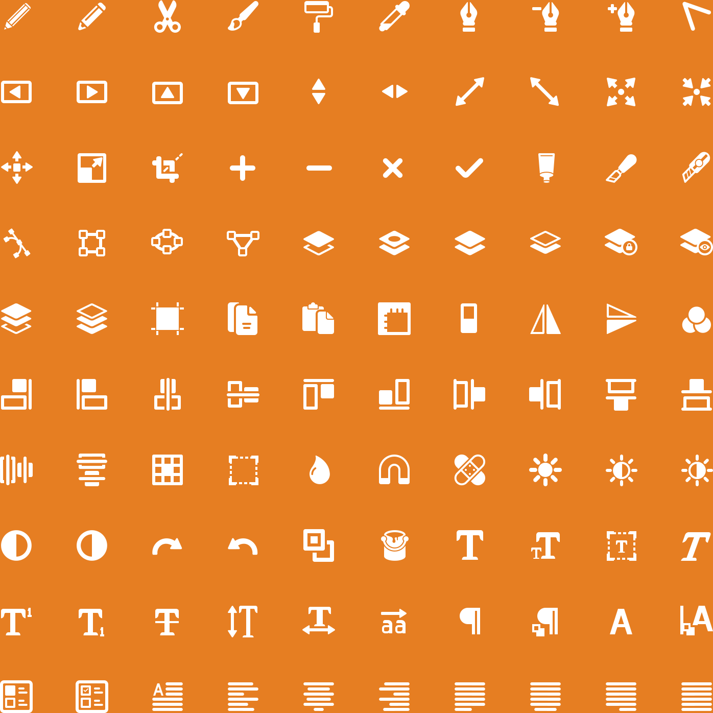 Editing Glyph Icons