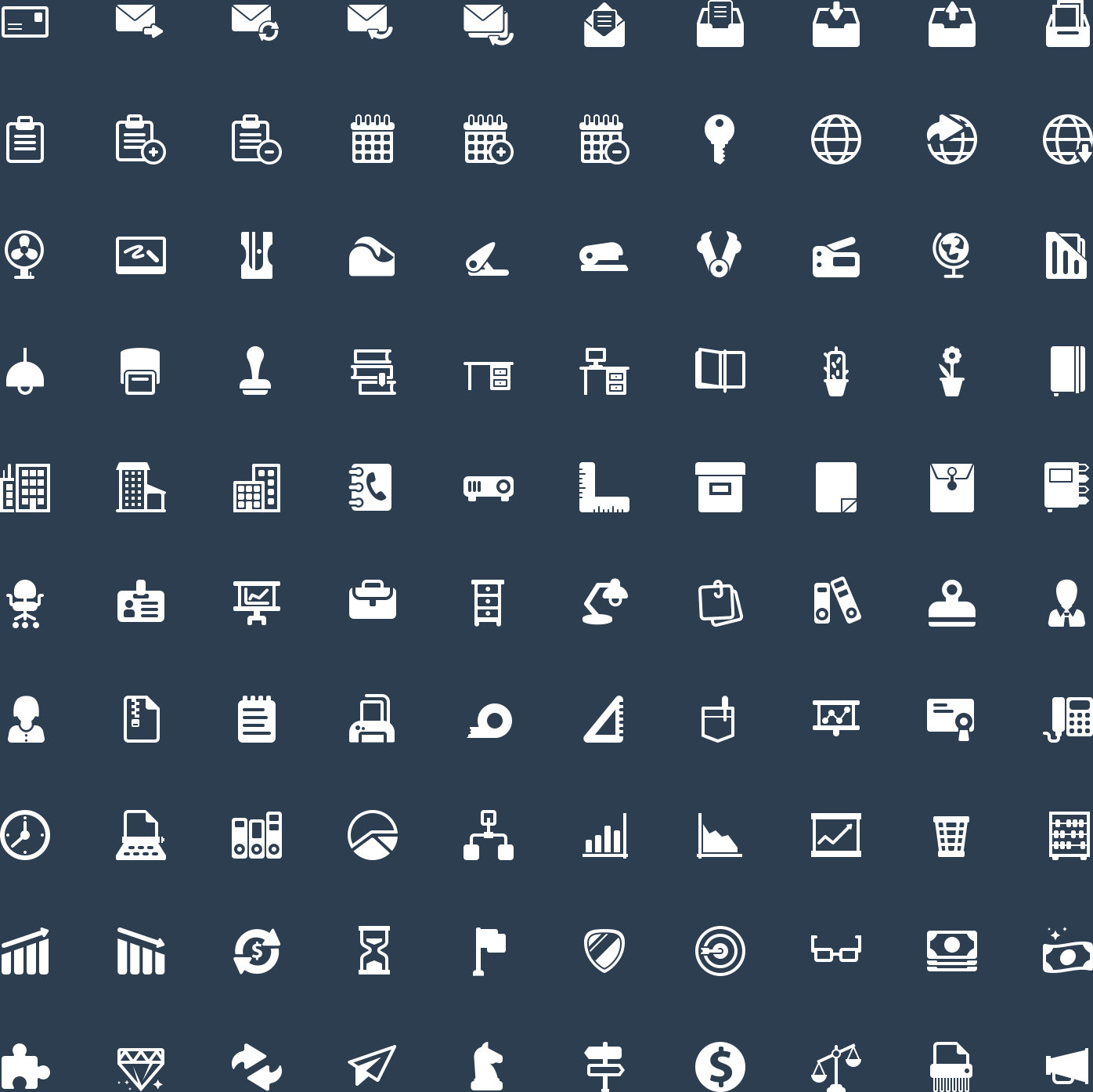 Squid Ink Professional Web Icons » 2,000 Glyph Icons